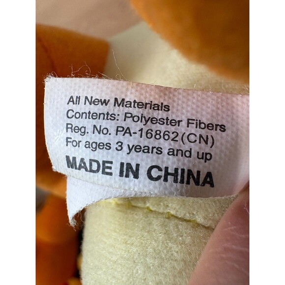 Pokémon Charmander Plush Stuffed Animal Toy Fire Starter Orange Yellow 9" - Picture 5 of 5